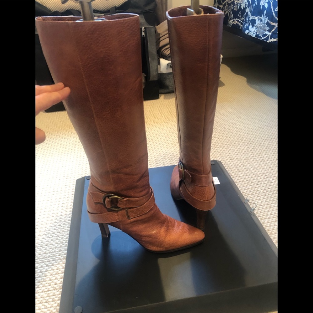 Manolo Blahnik knee high boots
